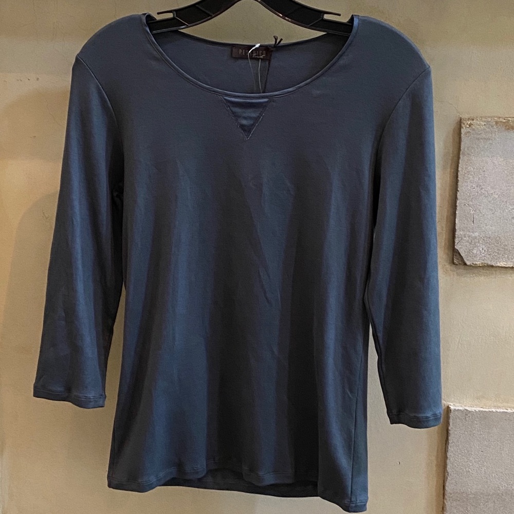 Perserico Tricot 3/4 Sleeve Top